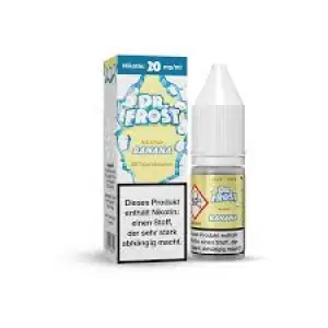 Banana Ice Nic Salt E-Liquid by Dr Frost 10ml